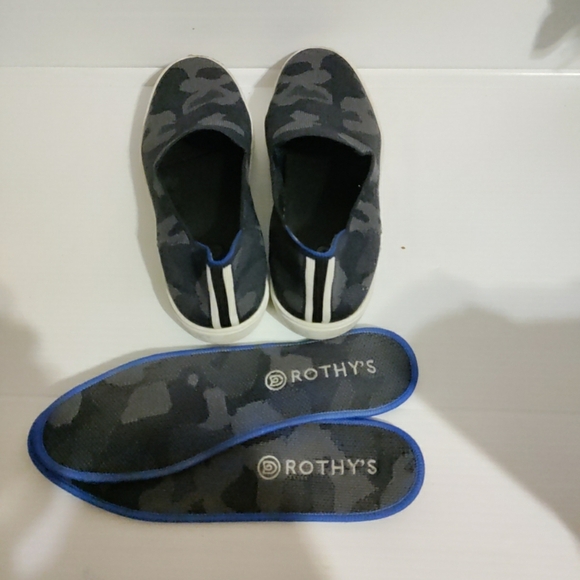 Rothy’s black camo sneakers size 8,5 - Picture 5 of 5